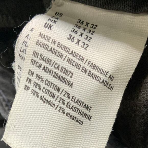 American Eagle Outfitters Jean Men 36x32 Extreme Flex Dark Wash Streetwear Denim - Picture 9 of 9